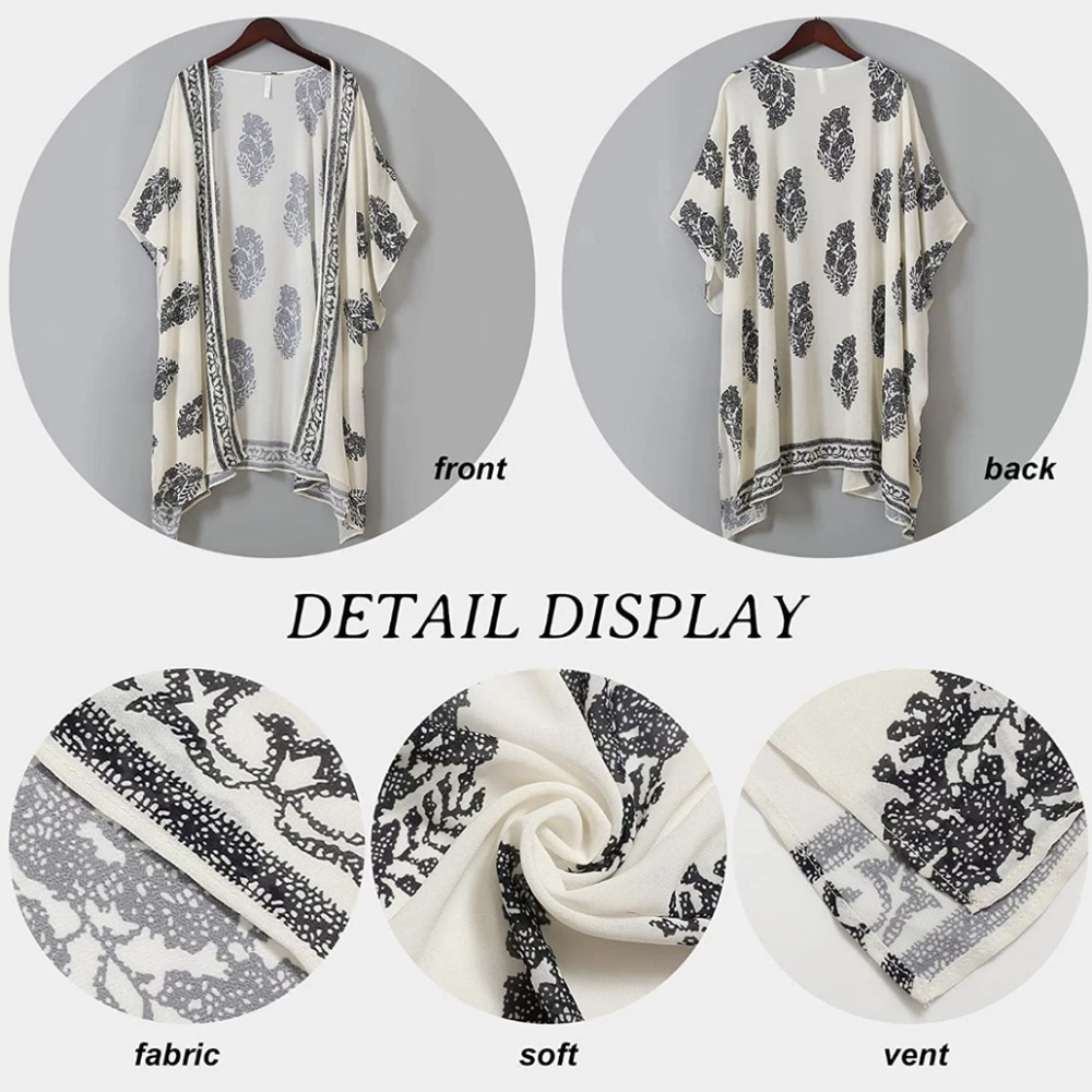 Open Front kimono - Picture 4 of 16